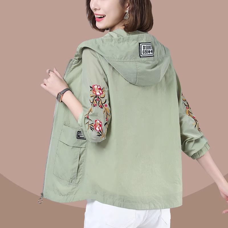 Damen Jacken Mantel Wasserdichte Schutzkleidung Windbreaker Mit Kapuze Freizeitjacke Oberbekleidung XS grün