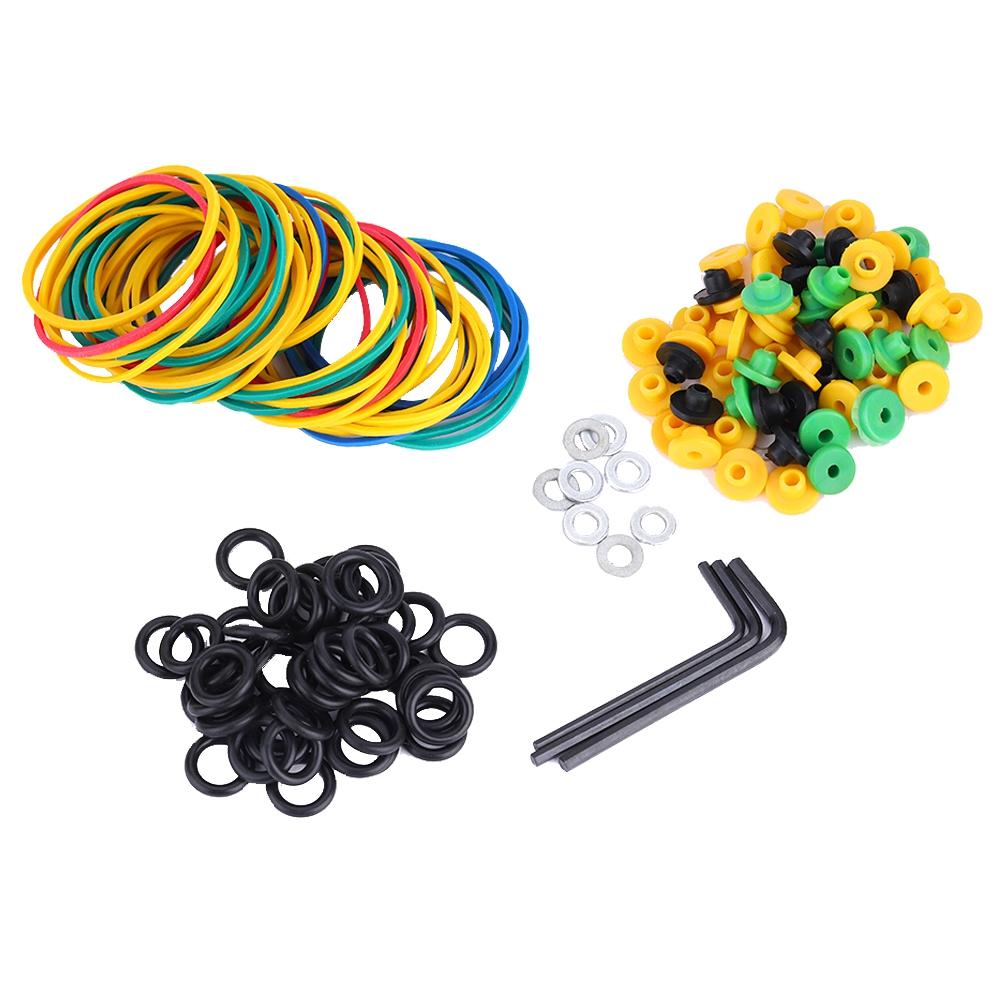 Tattoo-Maschine, Gummibänder, Nadelkissen, Tattoo-Spulen-Zubehör-Set, Ersatz-Zubehör-Set