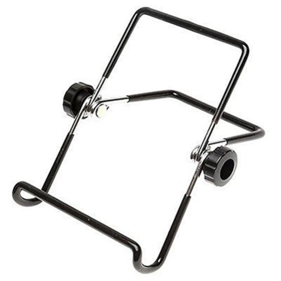 Tablet-Halter, universell verstellbar, tragbar, faltbar, Metallständer für Tablet-Computer und Mobiltelefone