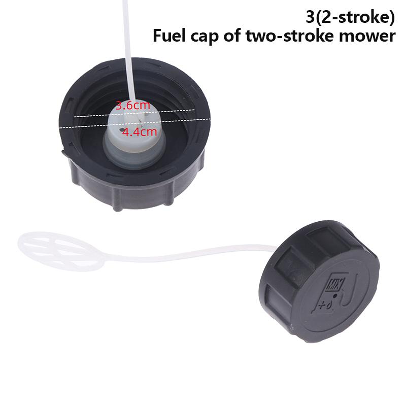 1 Stück Motorsense Kraftstofftankdeckel Ersatz für Rasenmäher Rasentrimmer Kettensäge 3(2-stroke)