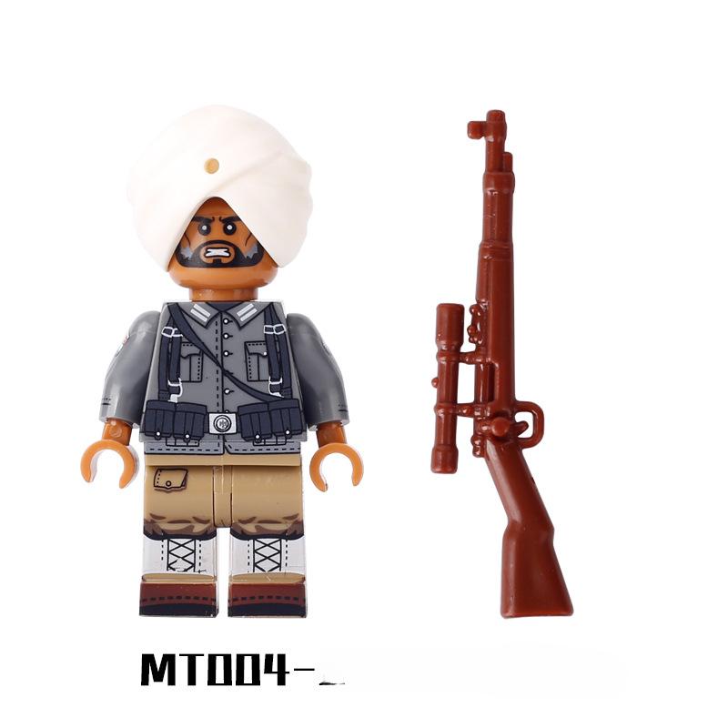 Weltkrieg II Militär Soldat Sanitäter Waffe Zubehör Baustein Spielzeug