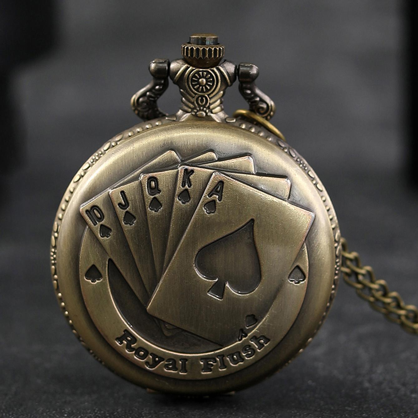 Luxus Herren Uhren Männer Klassische Taschenuhr Legierung Quarz Uhr Mode Frauen Herren Halskette Kette Uhr