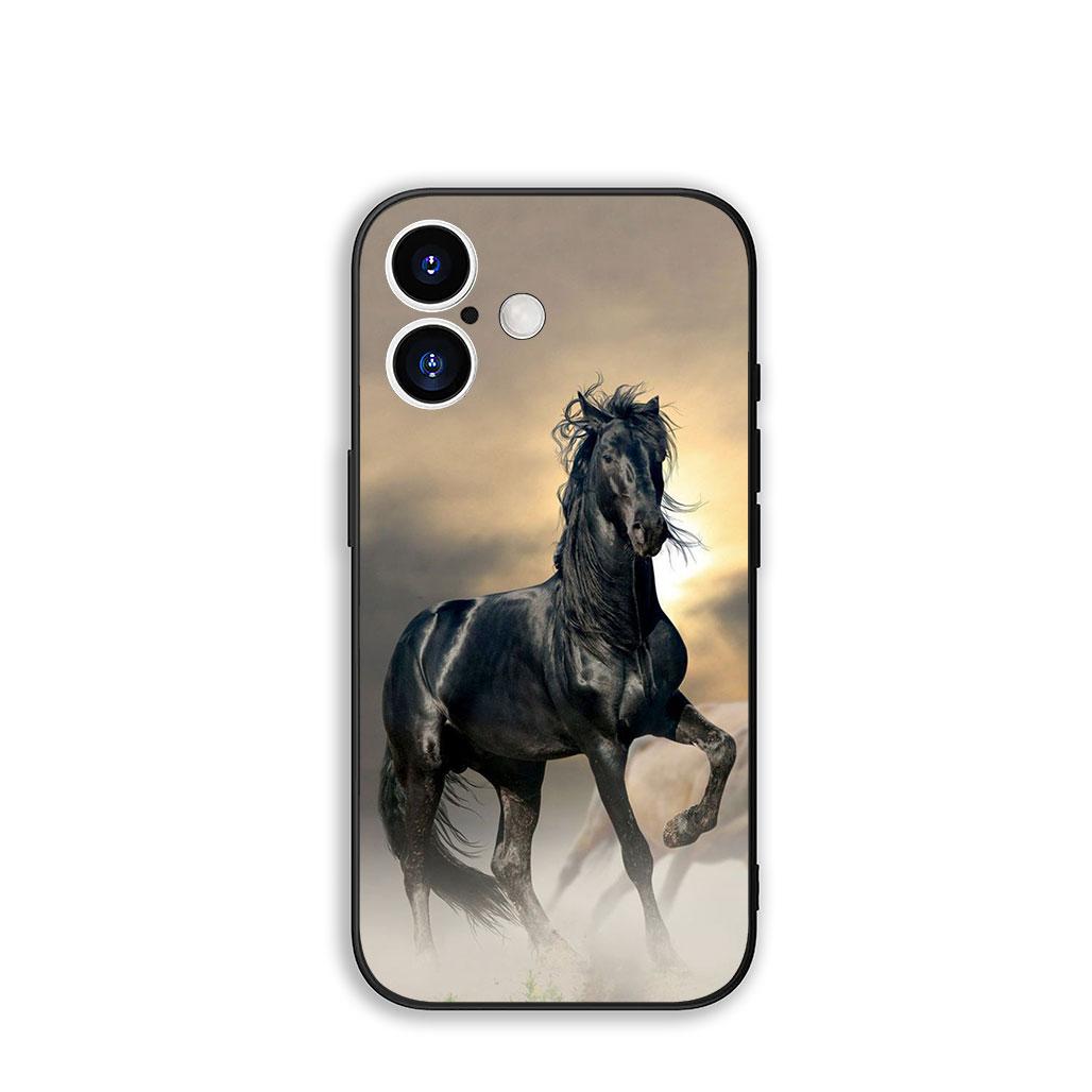 Handyhülle Wildes Pferd Cool für Samsung Galaxy A36 A17 A26 A07 A35 A54 A53 A13 A33 A34 S8 S9 S20 S21 FE S10 Plus Hülle Galaxy A35 5G