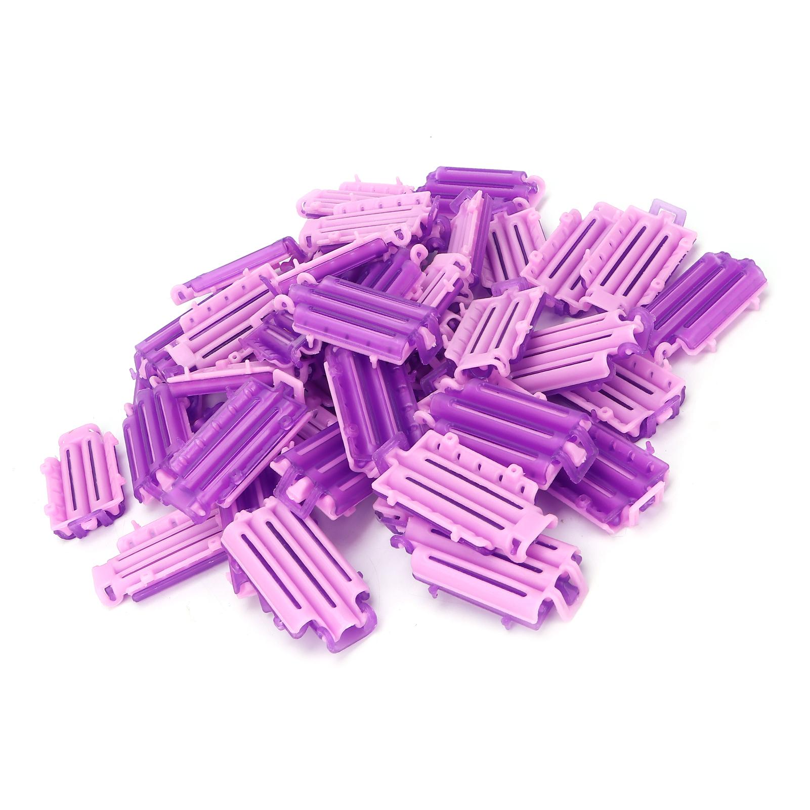 45 Stück Dauerwellwickler Lockenwickler Rollen Haarspangen Lockenwickler Friseurbedarf Stylingwerkzeug für Salon Zuhause