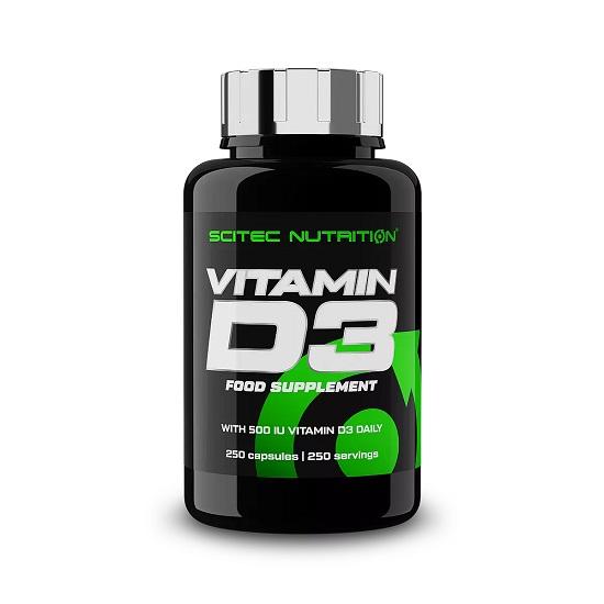 SCITEC NUTRITION - Vitamin D3, 250 Kapseln 1 unit