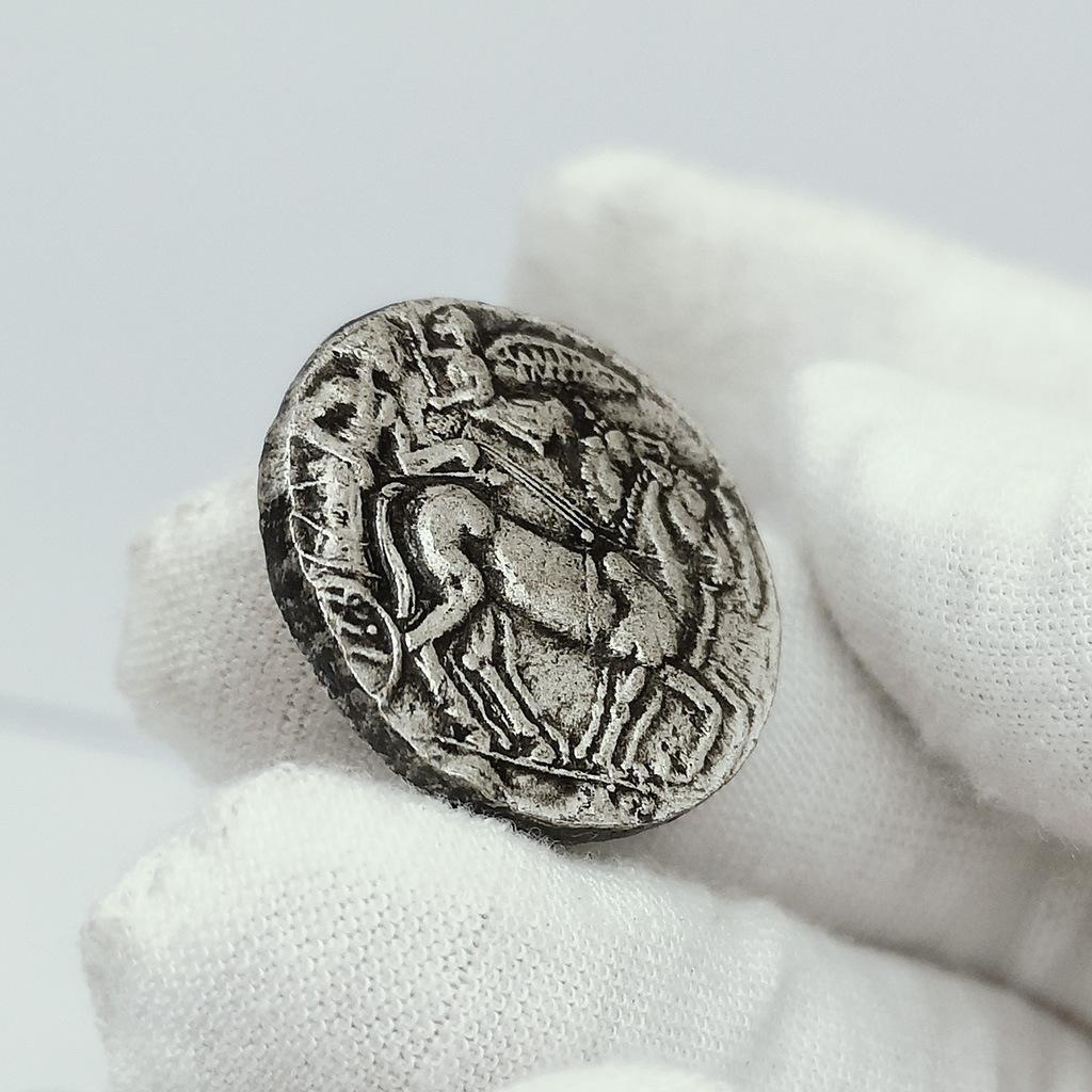 Zeus Altgriechische Silbermünzen, Olymp, Fackel der Götter, Münzen, Schnitzereien, Homerische Geschenke, Weihnachtsgeschenk, Strumpffüller