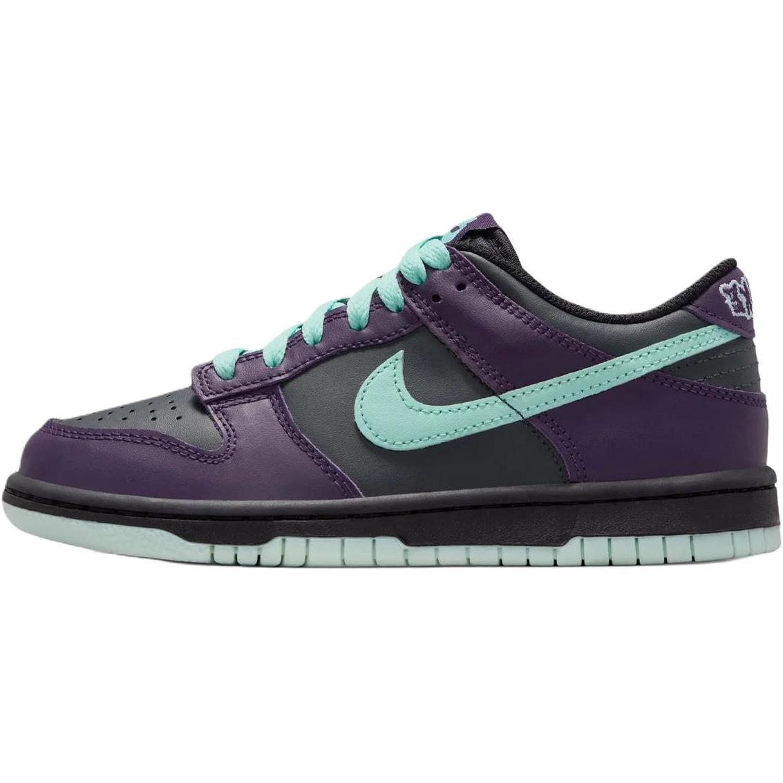 Nike Dunk Low GS Wizard Kinder-Sneaker Purple Smoke-Grey Artisan-Teal FB9109-013 37.5