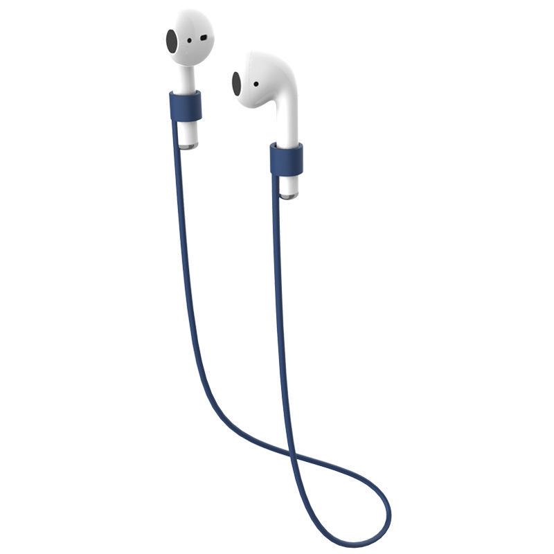 Anti-verlorenes Silikon-Umhängeband für Airpods Pro 1 2 3 Bluetooth-Kopfhörer-Seil für Airpods Pro 2 Anti-Lost Loop Only dunkelblaue