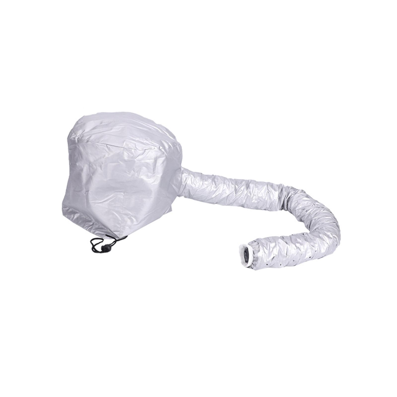 Haartrocknungskappe Haartrockner Hut Frauen Föhn Home Salon Friseur B silber