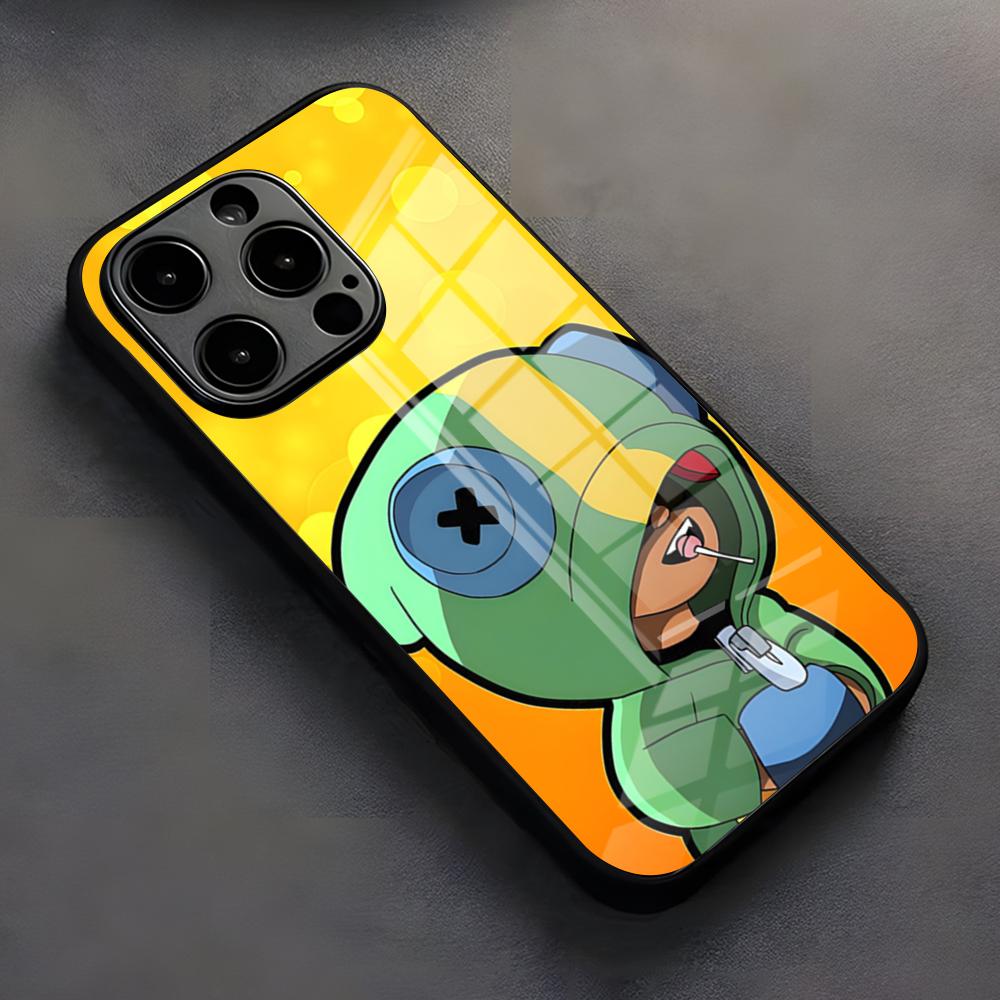 B-Brawls S-Stars Handyhülle Für IPhone 17 Pro Max 16 15 14 Pro Max 13 11 X Xs Xr 8 7Plus Glasabdeckung iPhone 15 Plus