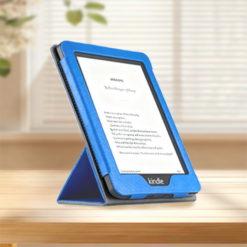 Kindle 7. Generation Leder Klapphülle - WP63GW Schutzhülle Kindle 7th Generation (Model 499) himmelblaue