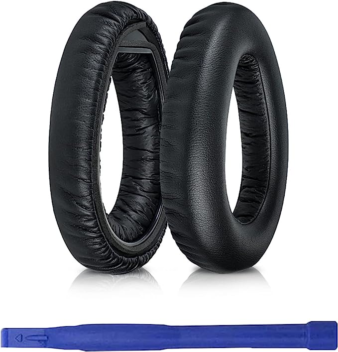 PXC 550 – Ersatz-Ohrpolster aus Memory-Schaum, kompatibel mit den kabellosen Kopfhörern der Serie Sennheiser PXC 550 MB 660 schwarz