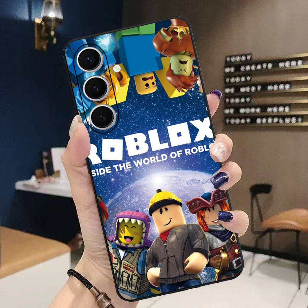 Beliebte Spiel R-Roblox Handyhülle Für Samsung S 24 Fe 25 Ultra Plus 20 Lite 21 30 22 23 24 22 Ultra 5G Fundas Samsung S23 Plus 5G