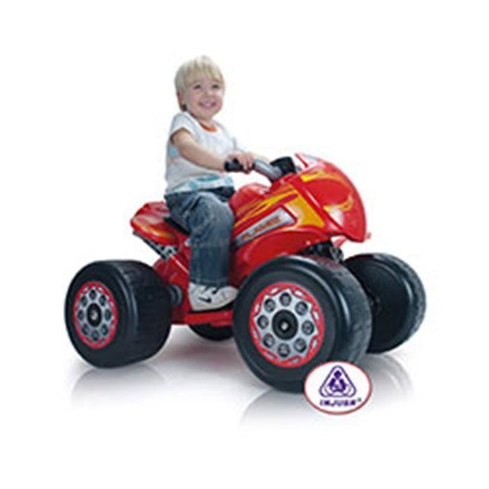 ATV Quad 6V - Injusa - Flammen - Elektrisch - 4 Räder - Für Kinder ab 2 Jahren