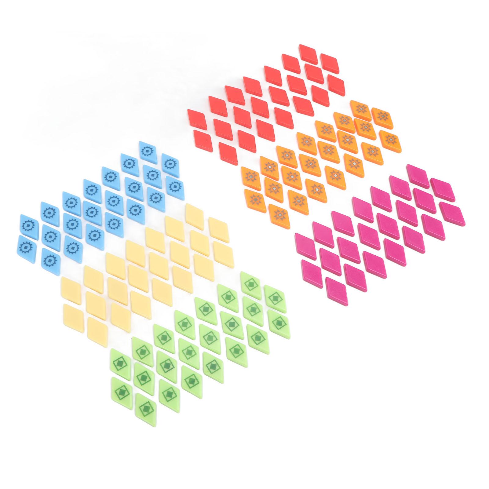 Englische Version Brettspiele Pavillon Party Strategie Brettspiele Farbiger Baustein Meister Brettspiele für