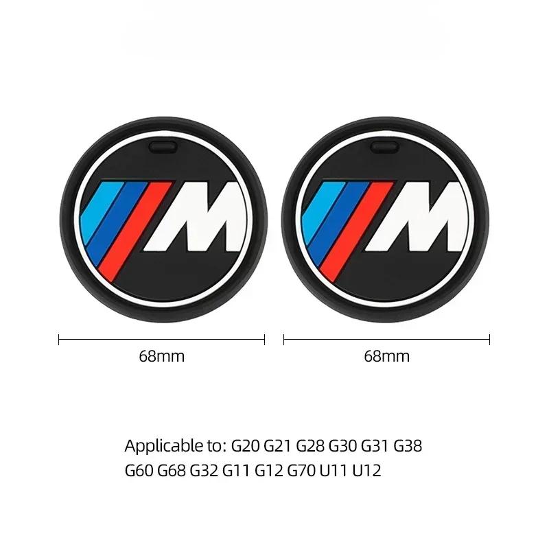 E60 E93 2025 Neu Für BMW M X3 X5 X6 2 Stück Gummi Auto Untersetzer Puffer Anti-Lärm Matte Polster Für BMW F15 G05 F16 G06 F25 G01 G08 F
