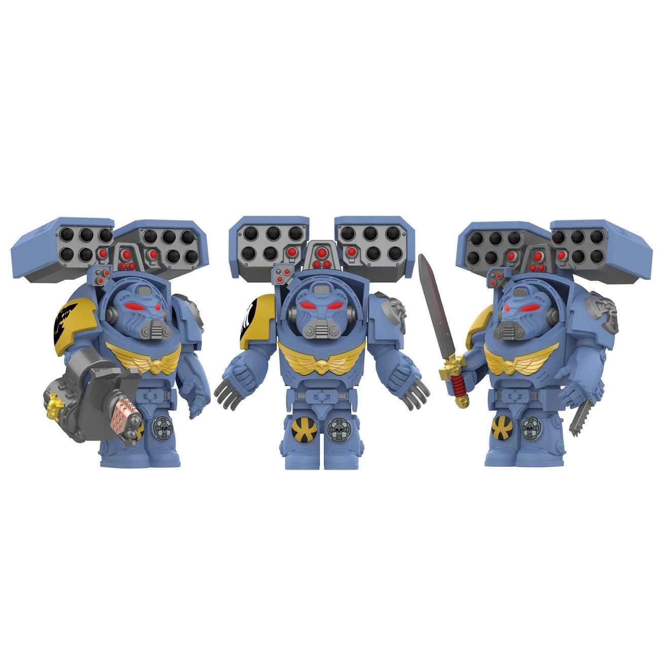 Warhammer Minifigur Rüstungs- und Waffen-Zusammenbau Spielzeug