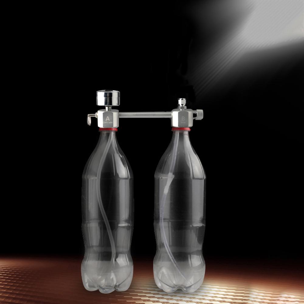 Aquarium DIY CO2-Generator-System-Kit CO2-Generator-System mit Magnetventil Silver