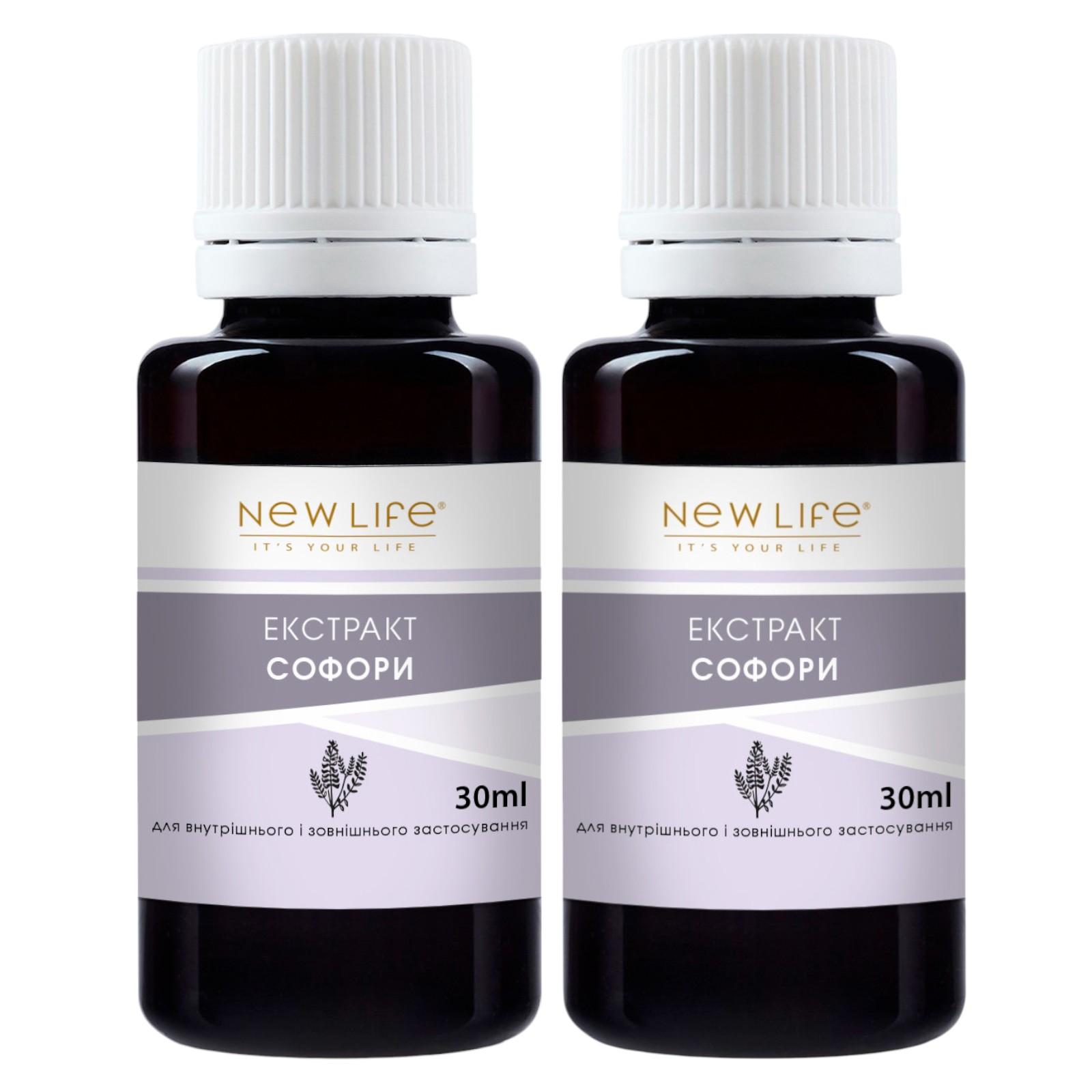 Sophora-Extrakt-Tinktur, pflanzliches flüssiges Nahrungsergänzungsmittel, neues Leben 2x30 ml (course 1 month)