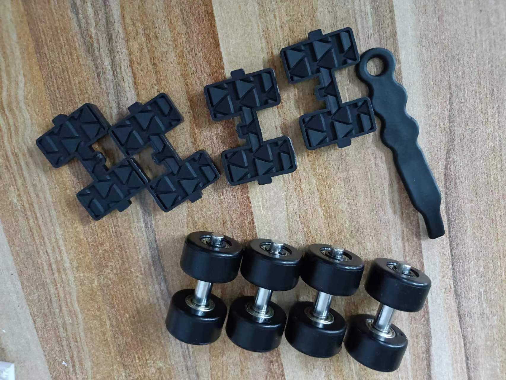 Rollschuhe, Doppelrad-Skates, Herren- und Kinder-Rollschuhe, LED-Leuchtschuhe 42