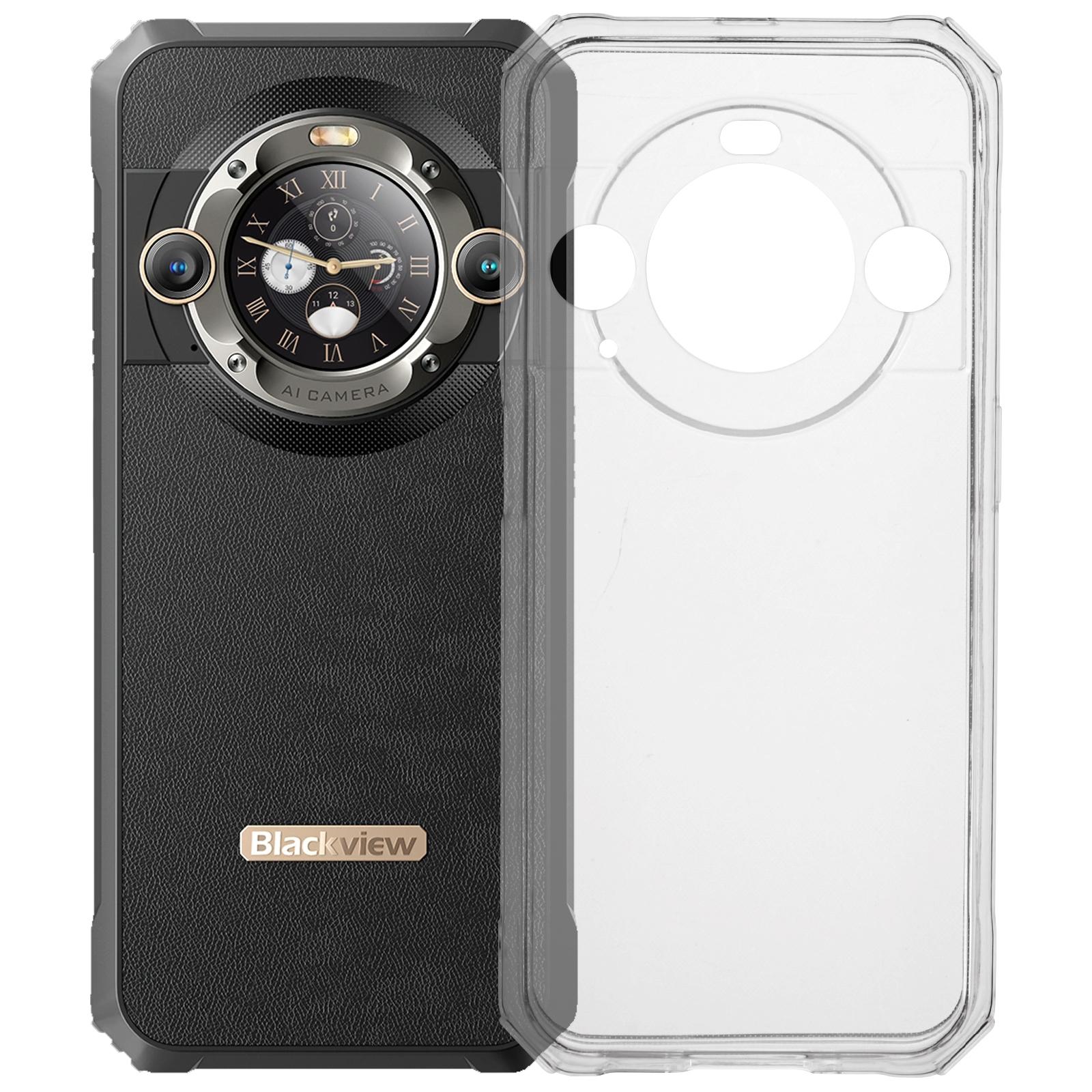 Für Blackview BL9000 Hülle Stoßfest Weiche TPU Handyhülle Transparent