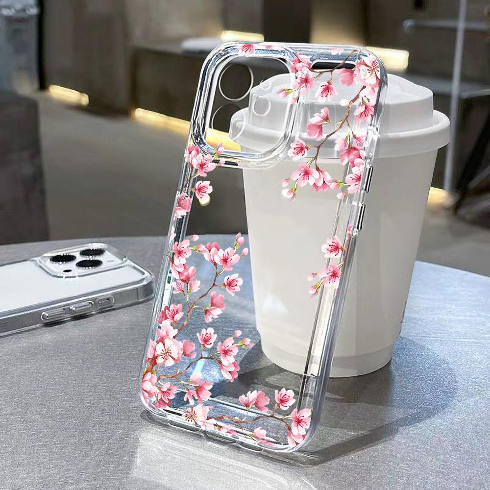 Handyhülle für iPhone 11 13 12 14 15 16 XR XS Pro Max 7 8 Plus Samsung A55 A15 Redmi Note 13 12 OPPO A18 A16 Vivo Y17S V27 Honor 9 10 Infinix 40 30 iPhone 7 Plus/8 Plus reinfarbig