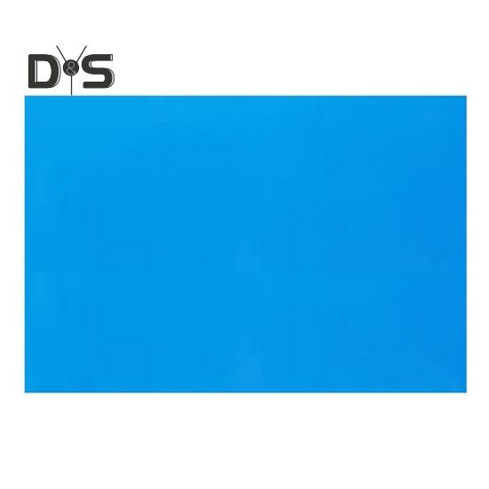 Reparaturflicken für Poolfolien, 125 x 85 cm, selbstklebender Flicken, passgenauer Reparaturflicken für undichte Stellen, für eingebaute und oberirdische Pools, aufblasbare Pools, Boote, Luftmatratzen blau