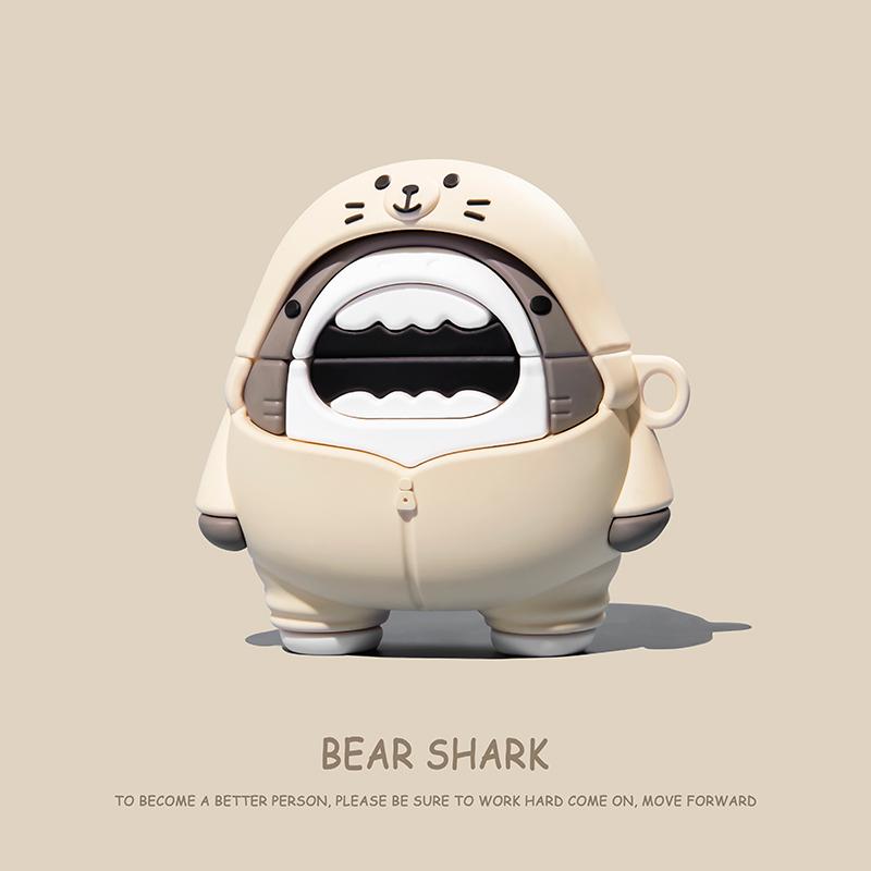 3D Taiyaki Cartoon-Kopfhörerhülle für AirPods 4 2024, kabellose Ohrhörer-Ladeabdeckung für AirPods Pro 2 1 2 3, Kopfhörerzubehör for AirPods 4