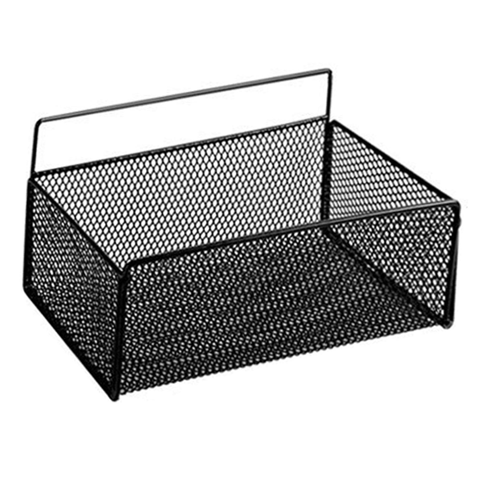 Wand-Organizer für die Küche, 26 x 15 x 14 cm, stanzfreies Abtropfgestell zur Wandmontage für Zwiebeln, Ingwer, Knoblauch, Gewürze