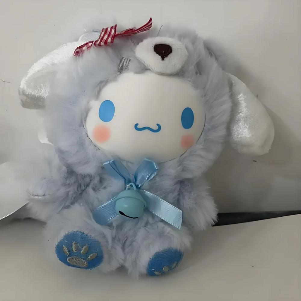 2026 Neue Kuromi Fox Island Serie Vinyl Plüsch Blind Box Niedliche Cartoon Hello Kitty Kuromi Anhänger Mädchen Taschenornament Spielzeug Geschenke gray