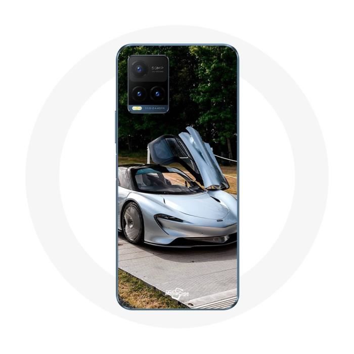 Coque maniacase pour Vivo Y21s 2021 / Y21 2021 Formule 1 McLaren Voiture Gris schwarz