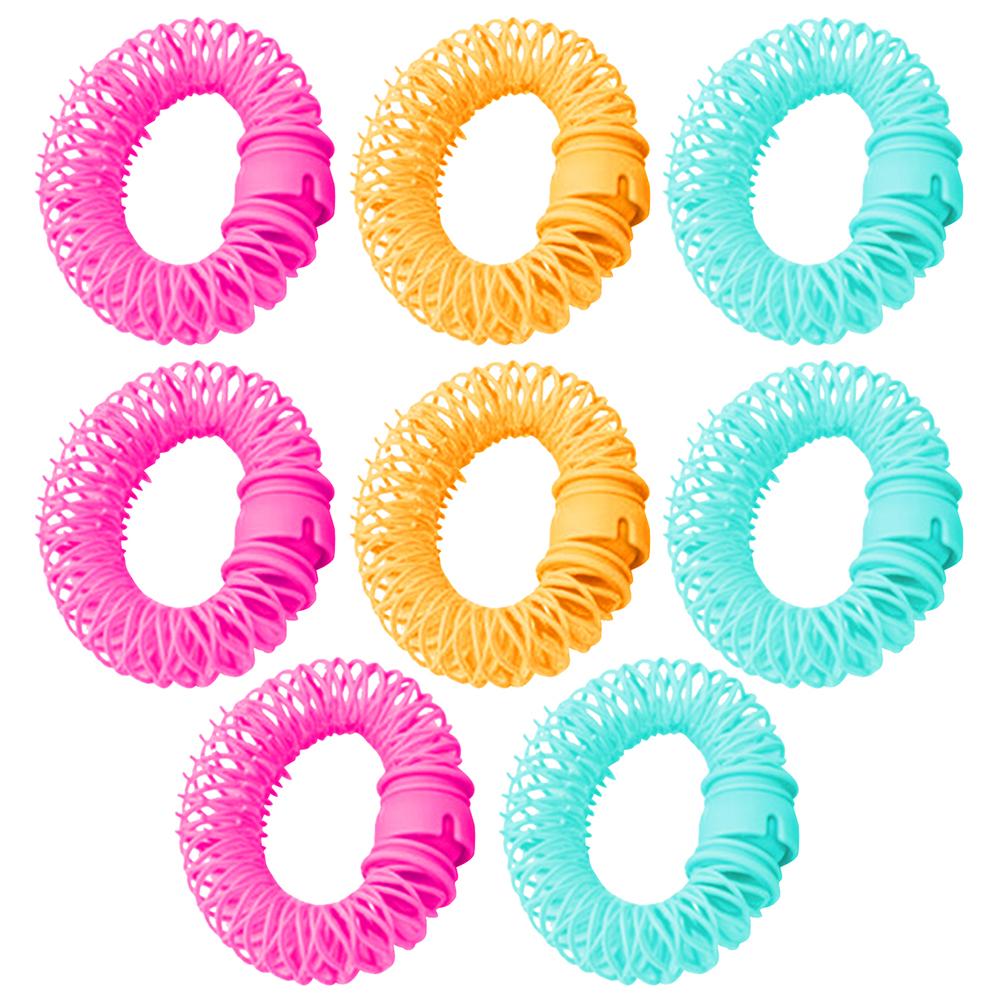 8Pcs Frisur Magic Hair Curler Spiral Locken Roller Donuts Curl Haar Styling DIY Werkzeug Haar Zubehör ZH 8PCS