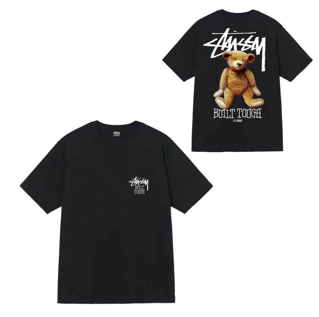 Ein trendiges Marken-T-Shirt mit kurzen Ärmeln, Würfel Schwarz Acht Eiscreme Basis Amerikanisches Paar Outfit Sommer P reine Baumwolle kurzärmelig XL