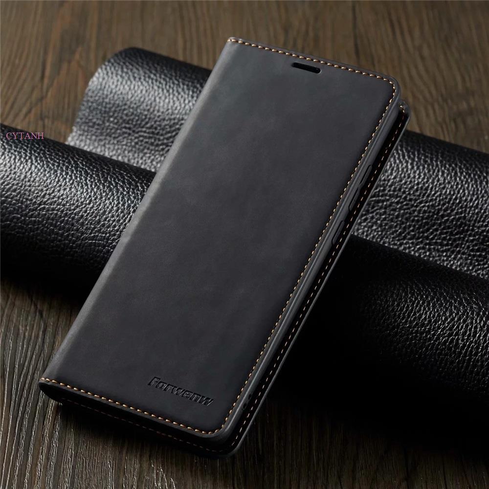 Luxus-Hülle für Huawei P30 Lite P30 Pro Handyhülle Leder Flip Wallet Magnethülle mit Kartenhalter Buch Coque Fundas Huawei P30 Lite schwarz