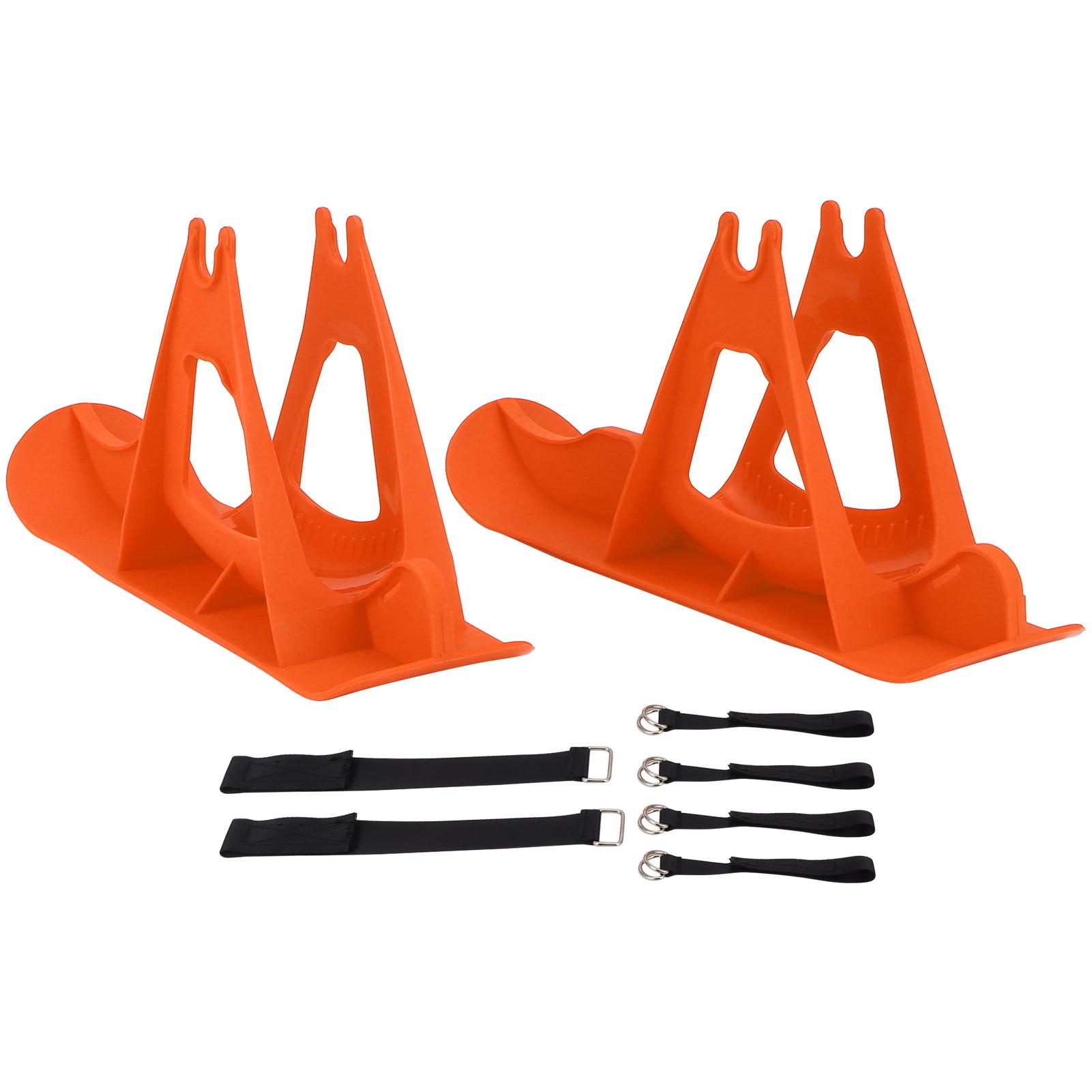 Kinder Balanced Car Skis Kinder Snowboard Schlitten Balanced Scooter Board Ski PartsOrange orange