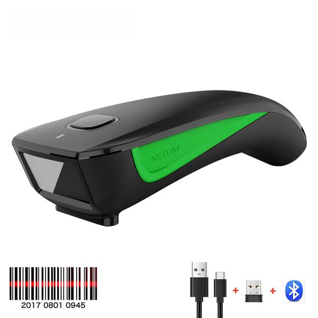 NETUM C750 Tragbarer Bluetooth 2D QR Barcode-Scanner C740 Bluetooth 1D