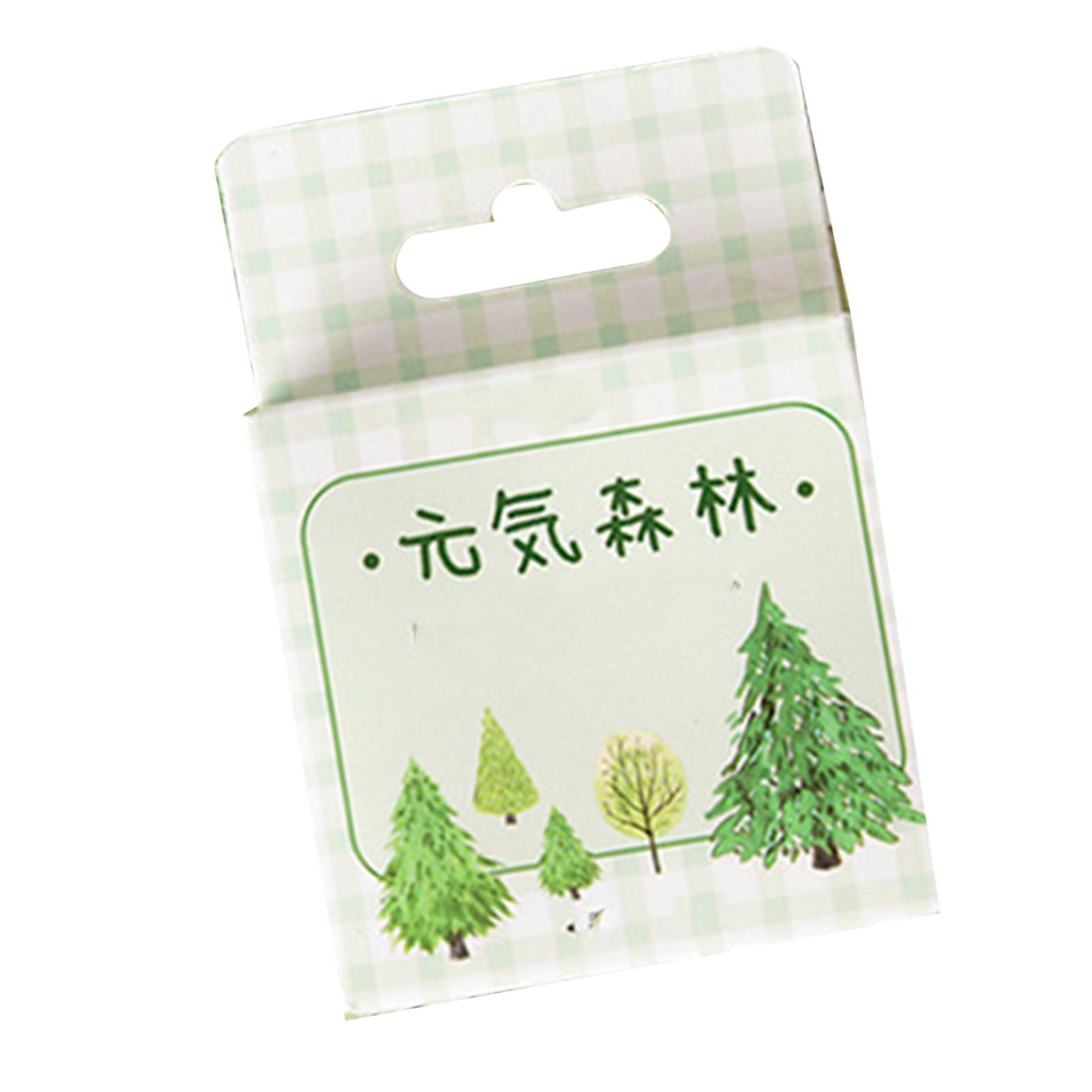 45 STÜCKE Wald-Sticker Einzigartige Dekorative Baum-Sticker für DIY Scrapbooking Journaling Handbuch