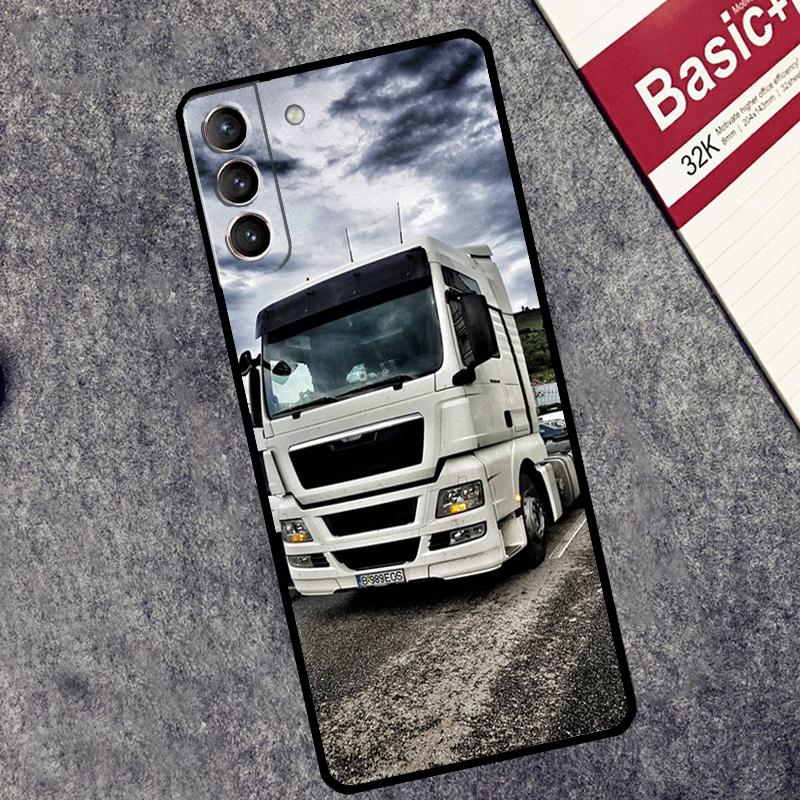 LKW Auto Hülle Für Samsung Galaxy S24 Ultra S23 S22 S20 S21 FE S8 S9 S10 Plus Note 10 20 Ultra Hülle Galaxy S8 Plus