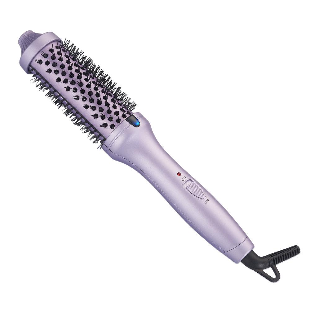 Haar-Styling-Kamm: Multifunktionaler Haarglätter und Lockenstab – flauschiger, voluminöser elektrischer Kamm, der das Haar schützt.“