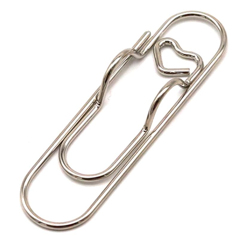 5 Stücke Büroklammern Metall Stifthalter Clip Schule Lesezeichen Foto Memo Ticket Clip Schreibwaren Büro Schulbedarf silber