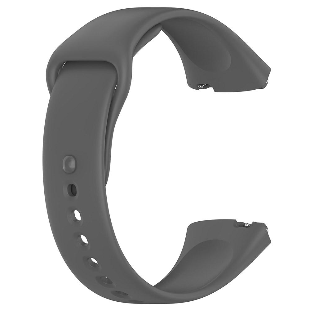 Silikonarmband für Redmi Watch 3 Active/Lite Armband Armband Smart Watch Band Redmi Watch 3 Lite dunkelgraue