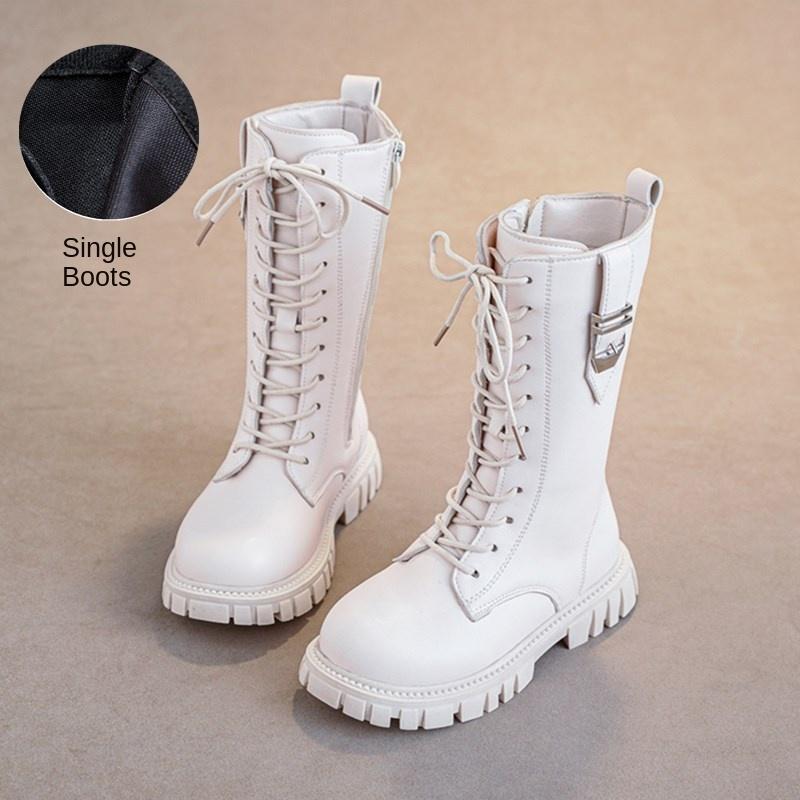 Mädchen Stiefel Herbst und Winter Neue Koreanische Stil Britischen Stil Prinzessin Leder Stiefel Mädchen Stiefel 27