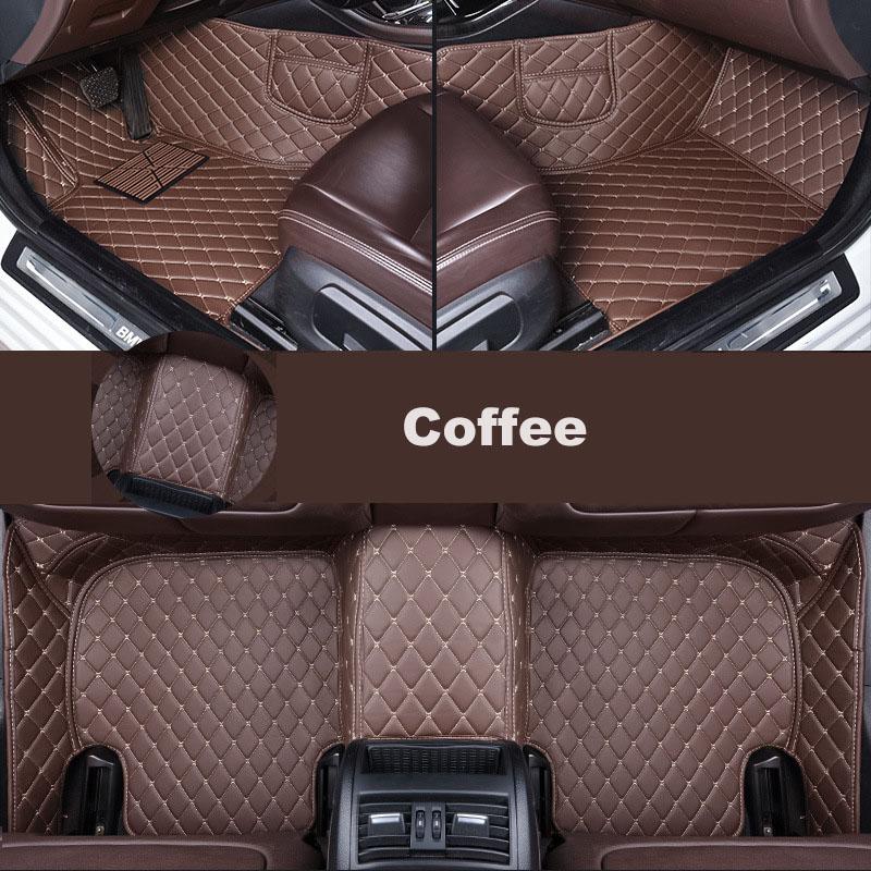 Autohome Auto Fußmatten Für OPEL Mokka 2013-Jahr Verbesserte Version Fuß Coche Zubehör Carpetscustomized kaffeebraun