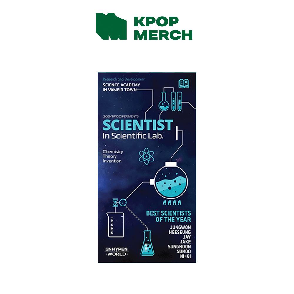 ENHYPEN - [ENHYPEN WELT-GUTSCHEINKARTEN-SAMMLUNG] SCIENTIST BASIC Version 1ea