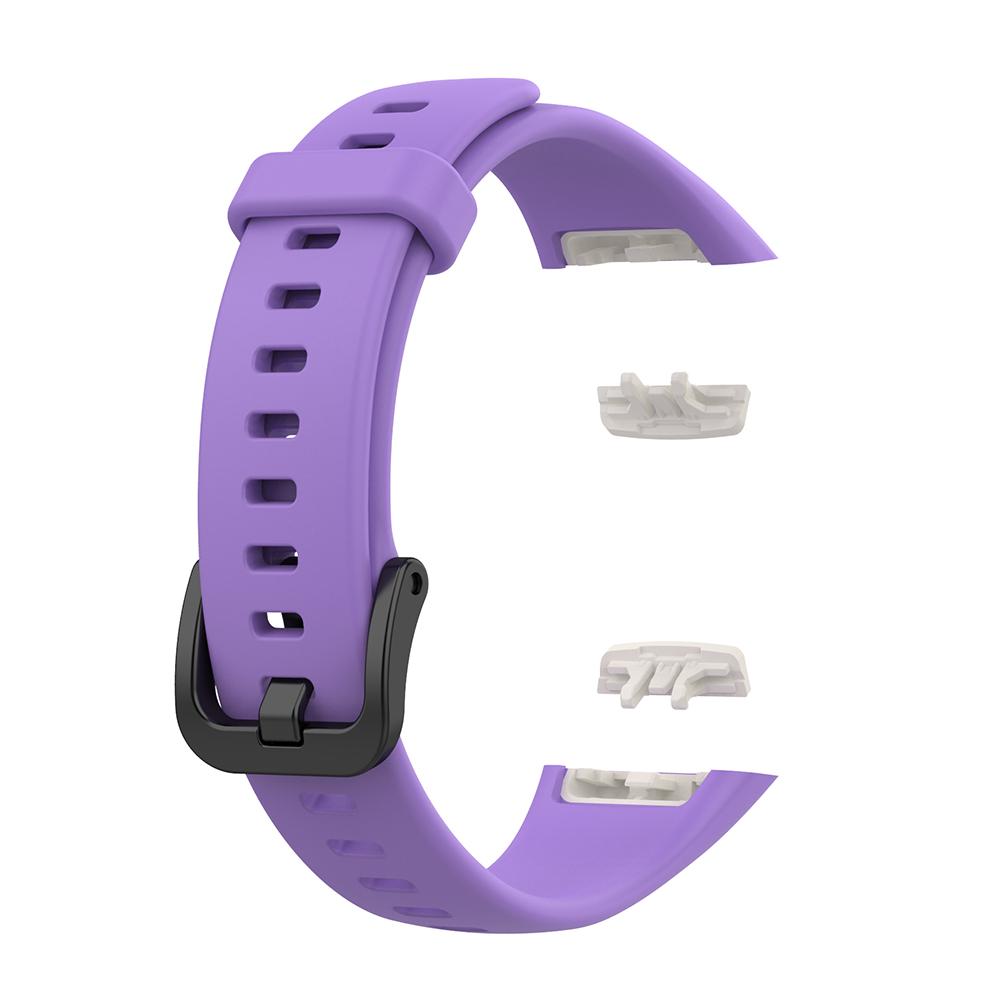 Silikon-Handgelenkband für Huawei Honor Band 7/Honor Band 6, Smart-Armband, Armband, Armband für Huawei Band 6 violett
