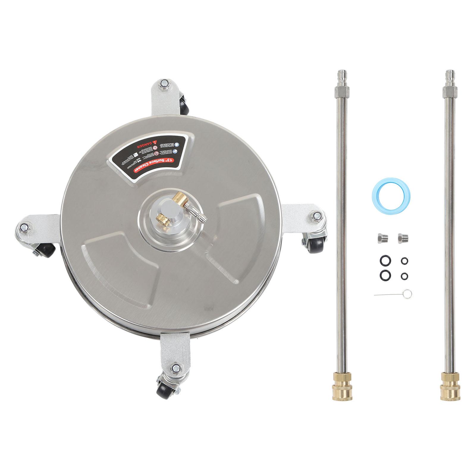 13 Zoll Hochdruckreiniger Oberflächenreiniger 4000psi Hochdruckreiniger Oberflächenreiniger mit 4 Rädern 2