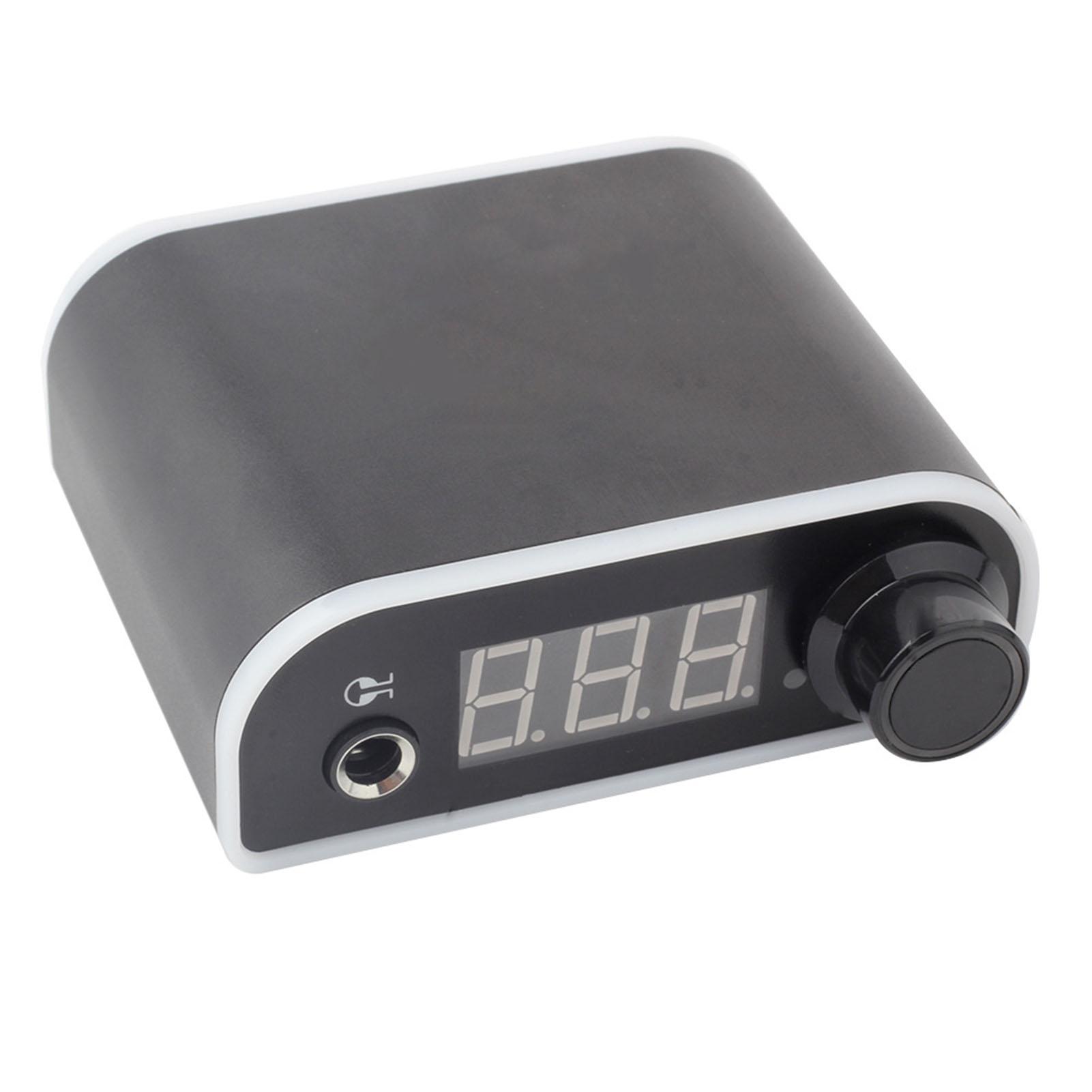 Tattoo-Ausrüstung Y001 Tattoo Power Tattoo Pen Power Starker Start Anti-Ermüdungsmodus Fußschalter EU Plug schwarz