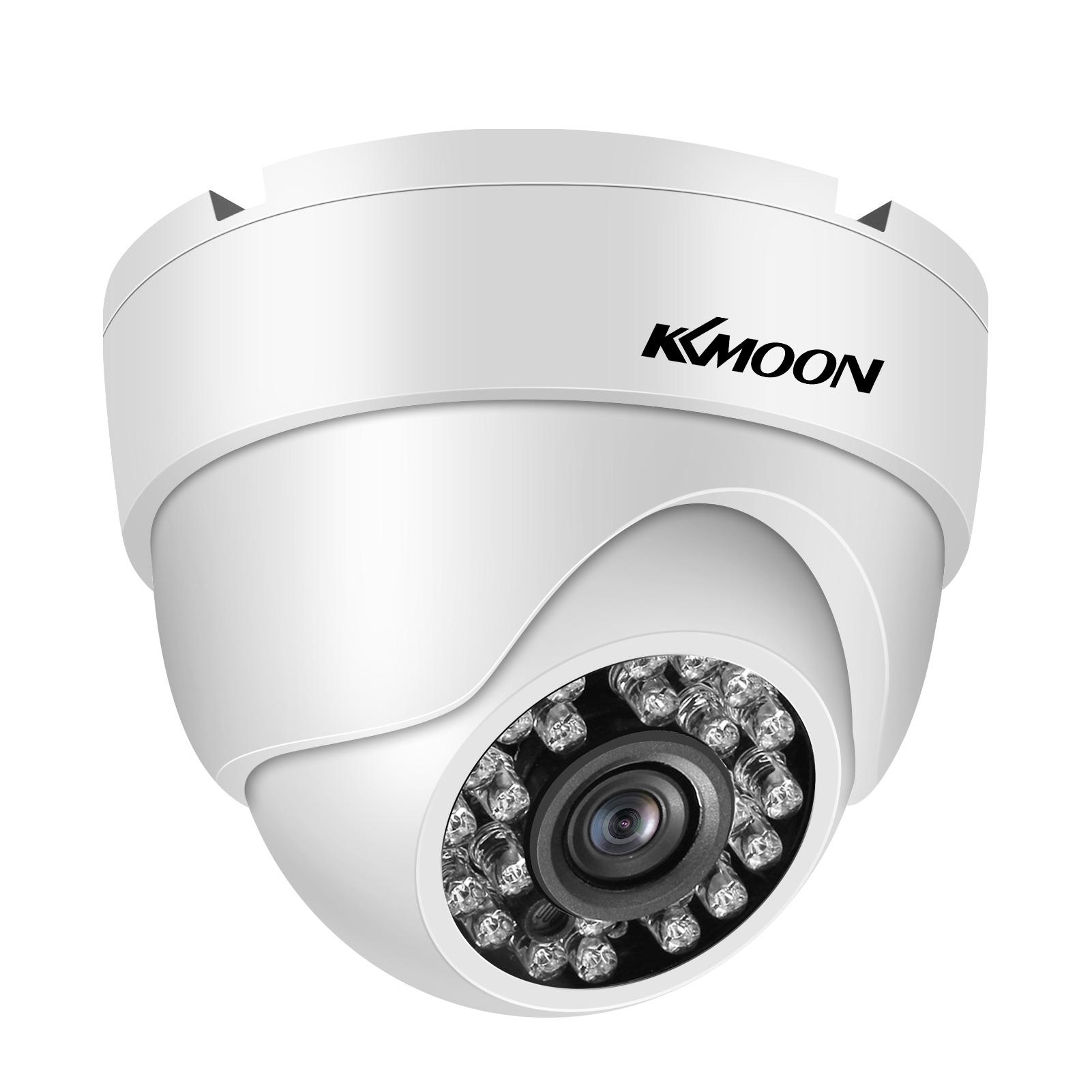 720P Analoge Überwachungskamera Überwachungskamera CCTV Kamera für den Außenbereich wetterfest, Infrarot Pal System weiß