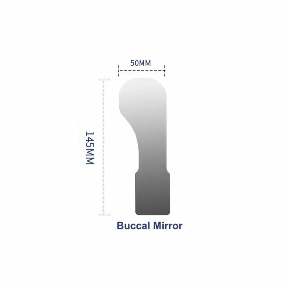 Zahnärztliche Anti-Beschlag-Spiegel Set Spiegel mit LED-Licht Kieferorthopädische Reflektoren Beschlagfrei Intraorale Fotografie Edelstahl Zahnarzt Buccal Mirror