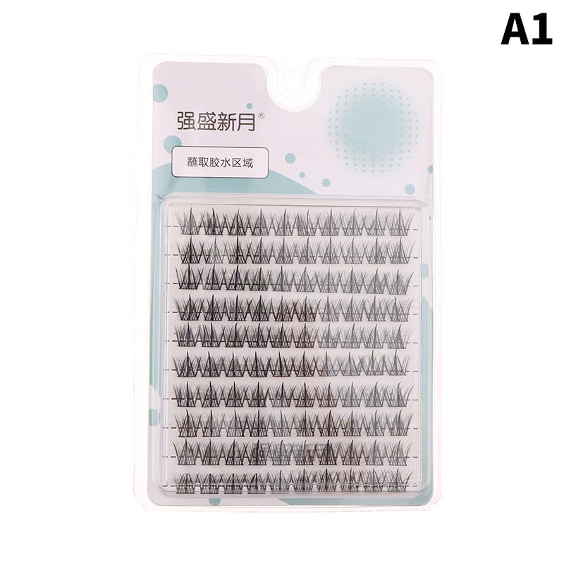 10 Linien falsche Wimpern natürliche Wimpernverlängerung individuelle Wimpern Cluster Comic Wimpern Make-up Wimpern Werkzeuge as the picture